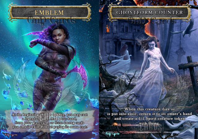 Emblem Kaya + Ghostform Counter